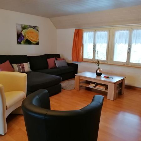 Schwellbrunn,Ferienwohnung Mit Saentissicht Exteriör bild