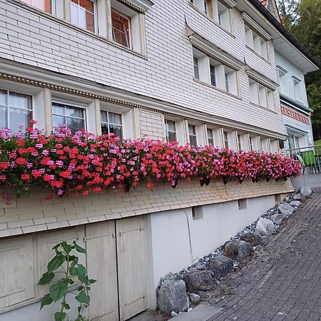 Schwellbrunn,Ferienwohnung Mit Saentissicht Exteriör bild