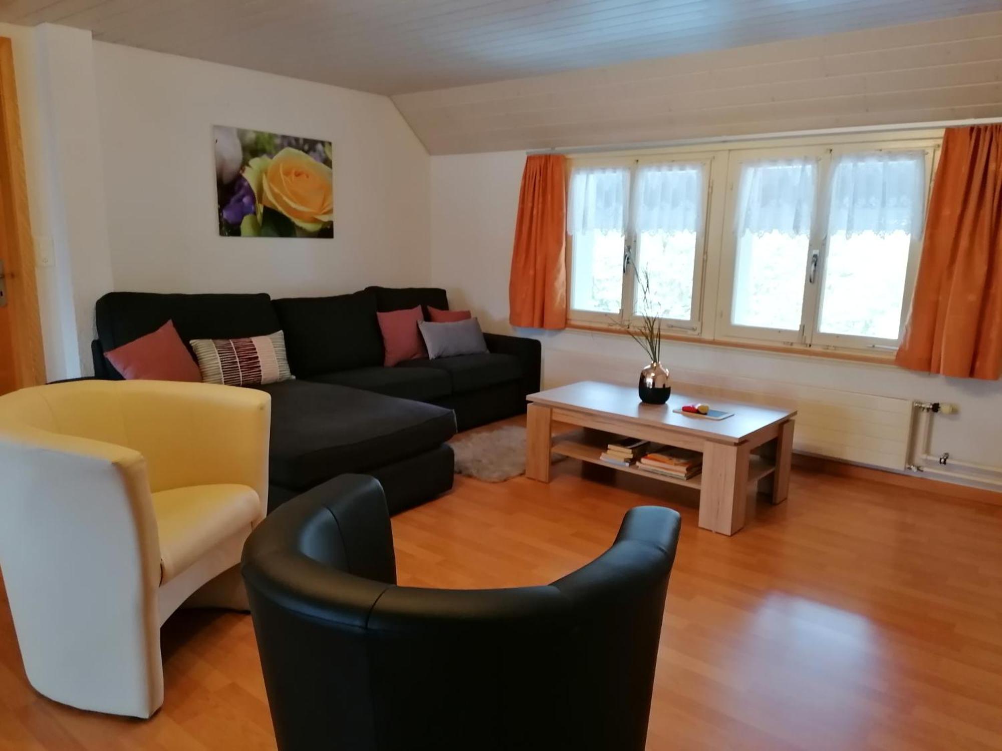 Schwellbrunn,Ferienwohnung Mit Saentissicht Exteriör bild