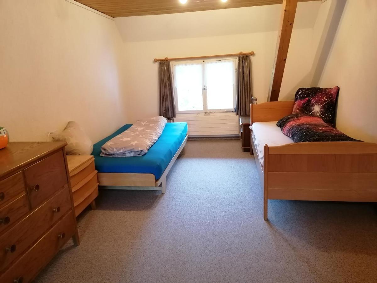 Schwellbrunn,Ferienwohnung Mit Saentissicht Exteriör bild